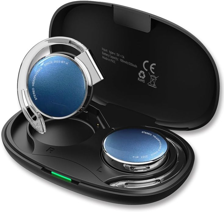 Clip-On Wireless Headphones